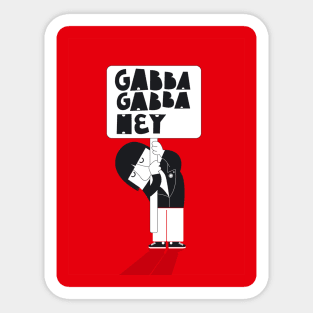 Gabba Gabba Hey Sticker